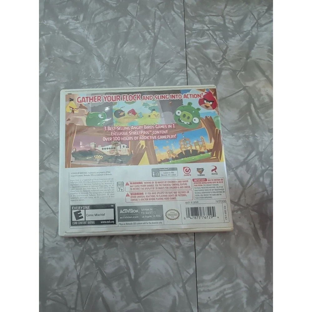 Angry Birds Trilogy | Nintendo 3DS | With Manual CIB